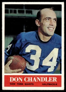 Philadelphia Don Chandler 1964 New York Giants #115 - Imagen 1 de 2