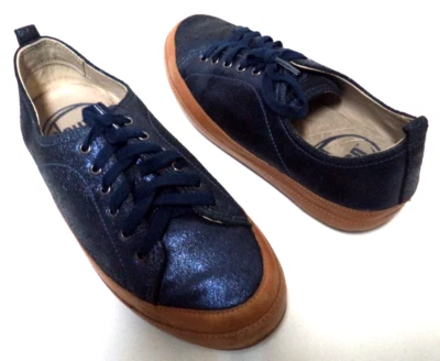 FitFlop Zapatillas Tenis Azul Metalizado Comodidad Talla 42 o 10.5 - 11 Foto 1 de 4