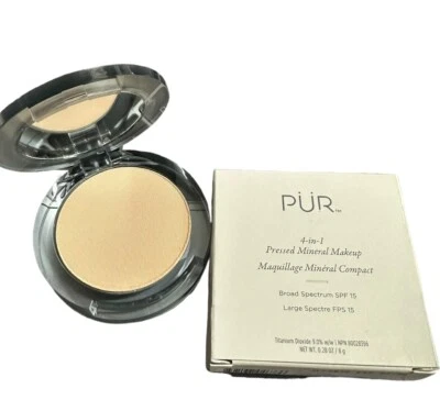 Pur 4 In 1 Pressed Mineral Makeup Broad Spectrum SPF 15 LP5 Ivory 0.28 Oz - Image 1 of 4