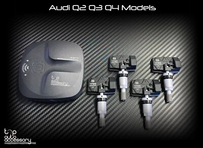 Sensor de monitoreo de presión de neumáticos TPMS programable 315 433 MHz para Audi Q2 Q3 Q4 Foto 1 de 4
