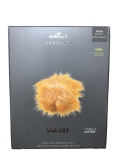2020 SDCC HALLMARK EXCLUSIVE KEEPSAKE ORNAMENT STAR TREK TRIBBLE LE3350 W/Sound