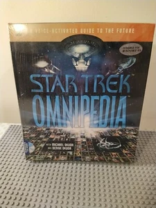 Star Trek Omnipedia Windows Big Box PC CD-ROM sigillato in fabbrica mai aperto - Foto 1 di 8
