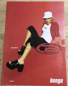 JENNIFER ESPOSITO 1999 per BONGO Jeans - Pubblicità a pagina intera rivista vintage - Foto 1 di 1
