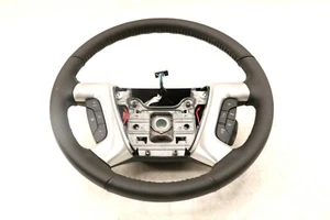 NEW OEM GM Steering Wheel Ebony Leather 22818080 GMC Acadia 2013-2016 - Picture 1 of 9