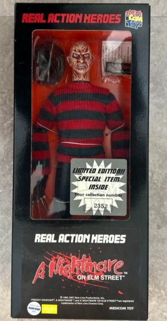 Nightmare On Elm Street Freddy Krueger Action Figure ➔