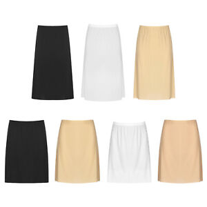 Womens Waist Underskirt Accessory Safety Skirt Soft Versatile Gift Half Slip