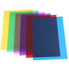 Pack of 6 Colour Films Gel, Transparent Coloured Film, Heat Resistant for4804