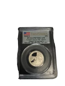 2010 Silver GRAND CANYON NP Quarter PCGS Proof PR70 DCAM FIRST STRIKE Pop: 234! - Picture 1 of 4