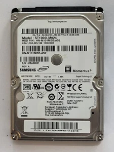 ST1000LM024, HN-M101MBB/AS2, FW: 2BA30001, DEC 2014, Samsung 1Tb 2.5" SATA HDD - Picture 1 of 2