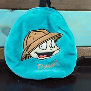 Vintage Rugrats Tommy Pickles Blue Plush Backpack Cosplay 90s Nickelodeon - Picture 1 of 9