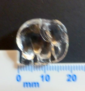 Rare Vintage Swarovski 6775 Crystal Elephant Pendant measuring approx. 20mm - Picture 1 of 3