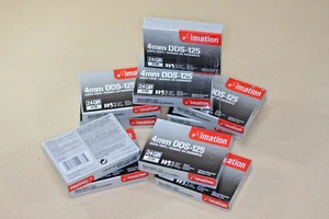 10 Stück imation DDS-125 DAT DDS-3 4mm Band Data Cartridge Kassette 12/24 GB - Afbeelding 1 van 1