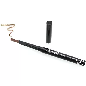 Popfeel Eyebrow Pencil Waterproof Long Lasting Eye Brow Maker Pen Makeup V9C2 - Picture 1 of 6