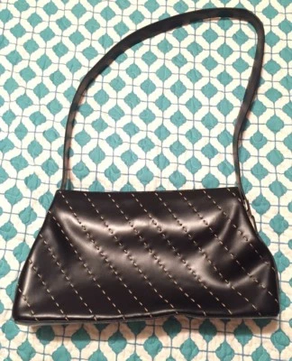 Bolso de mano MAXX NEW YORK de cuero negro Foto 1 de 4