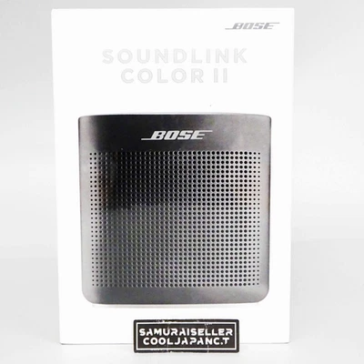Bose SoundLink Color Bluetooth speaker II Drip-proof Soft Black Japan NEW - Image 1 of 4