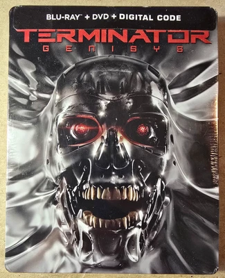 Terminator Genisys Steelbook (2015 Blu-Ray/DVD/Digital) BRAND NEW *PLEASE READ - Image 1 of 4
