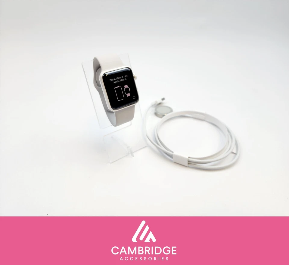 Rare Apple Watch Edition Series 2 A1816 38mm White Ceramic Band Cloud Grade A+ - Image 1 of 4