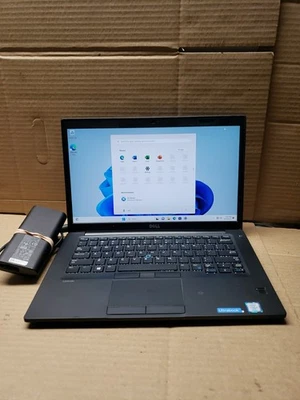 Dell Latitude 7480 Laptop Intel Core i7 7600U 2.8GHz 16GB RAM 256GB SSD W11 - Image 1 of 4