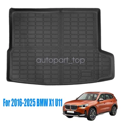 Alfombrilla de cama negra 3D TPE para maletero BMW X1 U11 2016-2025 nueva antideslizante Foto 1 de 4