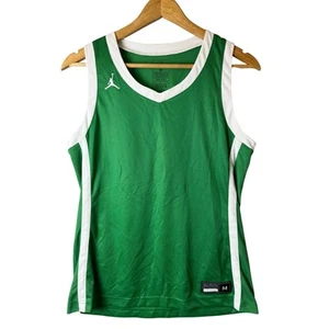 Air Jordan Tank Top Womens Green Basketball Performance Tennis Golf Prep Athlete - Picture 1 of 10