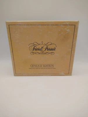 Vintage TRIVIAL PURSUIT GENUS II EDITION CARD subsidiary card set 2 - 1984 Cards - Image 1 of 4