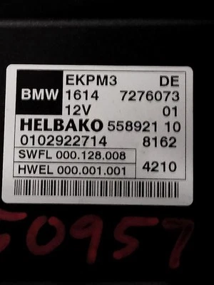 CHASIS CONTROL MODULE 16147276073 2009-2015 BMW 750LI - Image 1 of 4