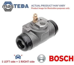 0 986 475 990 DRUM WHEEL BRAKE CYLINDER PAIR REAR BOSCH 2PCS FOR KIA PICANTO - Picture 1 of 4