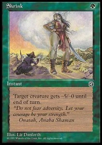 Shrink (2) - Medium Play MTG Homelands - Picture 1 of 1