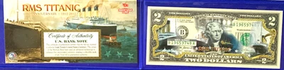 2013 U.S. $2 RMS Titanic 100th Anniversary – Merrick Mint Colorized - Image 1 of 4