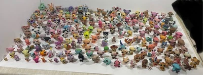 Littlest Pet Shop Auténtico Lote de 145+ Mascotas Colección LPS Gato Perro Mono Caracol Foto 1 de 4