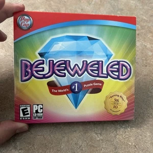 Brand New Bejeweled PC 2000 Pop Cap Video Game The World # 1 Puzzle Computer - Picture 1 of 4