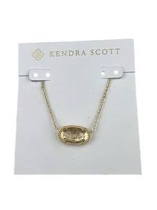 Collar Kendra Scott Elisa Nuevo con Etiquetas Tono Oro Claro 15"+ - Imagen 1 de 10