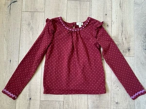 Matilda Jane Girls Purple Long Sleeve Shirt Size 6 Excellent Condition - Picture 1 of 3