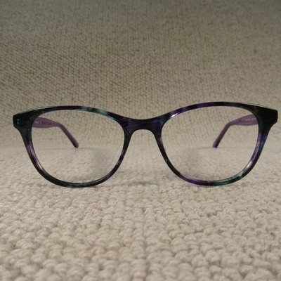 Evolution Glasses Frames EV1096 Purple Oval Full Frame Eyewear Spectacles - Image 1 of 4