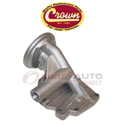 Crown Automotive Engine Oil Pump Cover for 1971-1981 Jeep CJ5 - Cylinder wp Foto 1 de 4