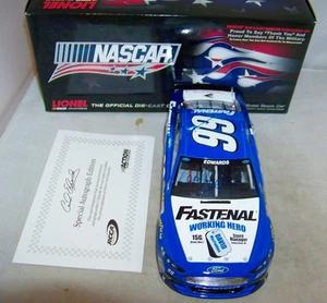 1:24 ACTION 2013 #99 FASTENAL HEROES HIRED HERE CARL EDWARDS AUTOGRAPHED #32/60 - Picture 1 of 9