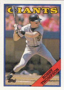 1988 TOPPS..ROBBY THOMPSON..NRMT..CARD # 472..GIANTS..FREE COMBINED SHIPPING - Picture 1 of 1