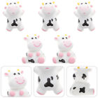  5 Pcs Cow Cake Decoration Vinyl Material Baby Wimming Pool Squirts Shower Toy
