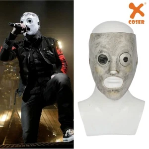 Xcoser Slipknot Corey Taylor Mask Latex Costume Adjustable Halloween Party Props - Picture 1 of 10