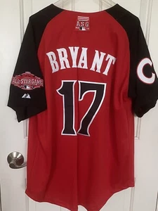Authentic Kris Bryant Cubs 2016 All Star Batting Practice Jersey Size 50 XL RARE - Picture 1 of 11
