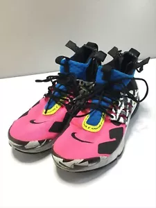Nike Air Presto Mid Acronym Racer Pink 2018 US 9 Without Box - Picture 1 of 5