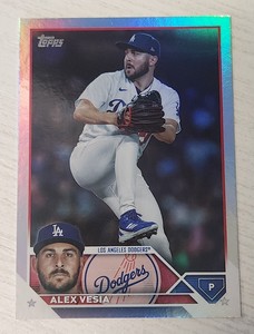 2023 Topps Update Rainbow Foil Alex Vesia #US261 Los Angeles Dodgers