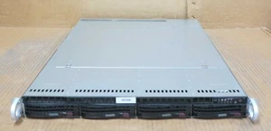 Supermicro SuperChassis CSE-815 X10SRW-F CTO E5-2600v4 2x 500W PSU 4-Bay Server - Picture 1 of 5