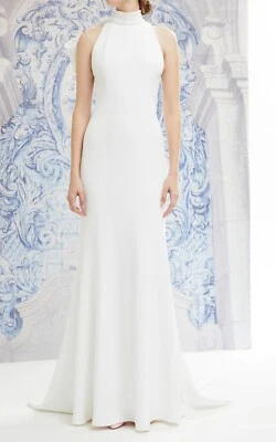 Carolina Herrera Iris Wedding Dress Size 2 - Image 1 of 4