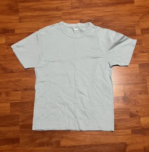 Uniqlo T-Shirt Crew Neck Short Sleeve Blue Size Medium - Picture 1 of 2