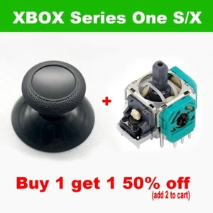 NEW Analog Stick Joystick and Caps Replacement For XBOX Series X/S Controller - Picture 1 of 4