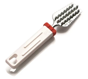 Fischwaage Entferner Schaber, Fischhautreiniger - italienischer Edelstahl - Bild 1 von 4