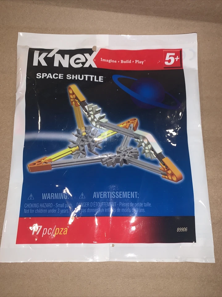 Knex Space Shuttle Building Set 17 Pieces New - Image 1 of 1