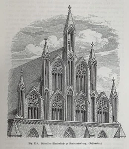 Neubrandenburg - Marienkirche - Original 1887 - Konzertkirche - Backsteingotik - Bild 1 von 4