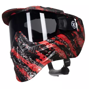 Gafas HK Army HSTL - Lente térmica - Factura negra/roja - Paintball - Imagen 1 de 5